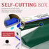 54in 300 Grandipity Plastic Tablecloth Roll - x Ft. Dark Green Plastic Table Cloths for Parties Disposable with Cutter