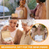 50 Pcs Recipe Cards for Bridal Shower - 4x6 Double-Sided Blank Notecards with Wooden Recipe Box