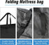Tri Folding Mattress Storage Bag, Foldable Memory Foam Case for 4-6 Inch Twin XL Guest Bed Mattress Carry Case