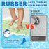 30"x18" 100+ UNEEDE Dinosaur Kids Bathtub Mat - Extra Thick Rubber Shower Mat for Toddlers, Bath Mat with Suction Cups