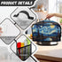 Starry Night Slow Cooker Cover with Mesh Pocket and Top Handle, Small Appliance Cover for Home Kitchen Decor