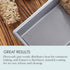 Chicago Metallic Commercial II Non-Stick Mini Loaf Pans, Gray, 5-3/4 by 3-1/4 by 2-1/4-Inch, 4 Count