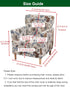 1-Piece Sofa,B62 CRFATOP Stretch Modern Banquet Armchair Slipcover Accent Chair Covers with Arms Soft Chair Slipcovers