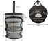9 Inch 3 Level MICRO Hanging Dry Net, Indoor/Closet Drying Rack for Herbs, Black Mash Screen with Zipper