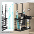 Hair Tool Organizer, Blow Dryer Holder for Cabinet Door, Bathroom Storage Basket for Hair Care & Styling Tools