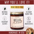 'Hello Autumn' Fall Candle - 9oz Jar with Apple, Cinnamon & Nutmeg, Infused with Essential Oils, 50Hr Burn, Cozy Fall