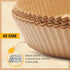 Baker's Signature 240 pcs Air Fryer Liners, Round Disposable Non-Stick Paper Liners for Easy Cleanup