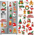 24 Pcs Christmas Decoration Magnets - Merry Christmas Car Refrigerator Magnet Stickers for Holiday Decor