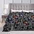 Perinsto 60"X50" Monster Truck Boys Style Throw Blanket Ultra Soft Warm All Season Decorative Fleece Blankets for Bed