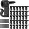 Yefall 60 Pack String Lights Hooks for Outdoor, Christmas Light Clips Weatherproof Light