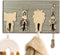MidreanGiraffe Safari Nursery Wood Kids Wall Hooks for Hanging Decorative Baby Bedroom