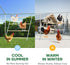 56" 40" Chicken Perch Roosting Bars for Chickens in Coop Chicken Toys for Coop Accessories Chicken Roosting Ladder Bird