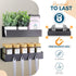 Magnetic Shelf, Magnetic Spice Rack for Refrigerator, Magnetic Shelf for Fridge, Magnetic Shelves for Side of Refrigerator, Storage for Apartment, Tiny Home, Tiny House Kitchen & Fridge 2-Pack by Como LA