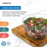 3.16 Farberware Small Pro Salad Spinner, Qt Lettuce Spinner with Pump Mechanism, Colander Basket and Non-Slip Base