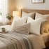 Pack 2 18x18 Inch, decorUhome of Throw Pillow Covers Faux Fur Decorative Sherpa Pillow Covers Fuzzy Accent Soft
