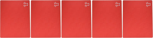 New Star Foodservice Flexible Cutting Board, 12-Inch by 15-Inch, Set of 5 Assorted Colors