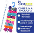 Sock Laundry Solution for Washing, Drying & Storing Socks in Pairs, 2-Pack (Dark Blue)