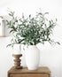 FiveSeasonStuff Lifelike Olive Branches - Premium 30-inch Faux Greenery with Realistic Leaves for Home and Events