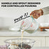 Pyrex 4-Cup Glass Measuring Cup - Essential Kitchen Tool for Baking and Cooking, Dishwasher & Microwave Safe