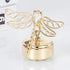 24K Matashi Gold Plated Music Box Plays You Are My Sunshine Crystal Dragonfly Tabletop Showpiece Elegant Gift