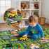 4.5x6 Kids Car Rug Play Mat Feet City Life Road Traffic Track Carpet for Boys Bedroom Playroom Non Slip Floor Area Rugs
