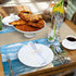 Counterart Set 4 Lighthouse Mural Reversible Easy Care Plastic Placemat of Made in The USA