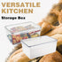 Tiawudi 2 Pack Countertop, 11.6 11L Large Bread Box for Kitchen Airtight Bread Storage Container for Homemade Bread