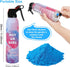 2 Packs, 10ft Large Gender Reveal Smoke Bombs Blue Biodegradable Powder Spray for Baby Boy Reveal, Long-Lasting Smoke
