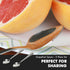 Chef Craft Select Serrated Grapefruit Spoon - 9 inch 2 piece set, Stainless Steel