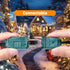 C7 12FT 12 C7 Bulbs, LED Christmas & Halloween Lights - Outdoor Clear String Lights with Vintage Warm White Hanging