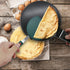 Silicone Spatula Set of 2 - Tenta Kitchen Slotted Angle Spatula, Round Pancake Spatula, Heat Resistant