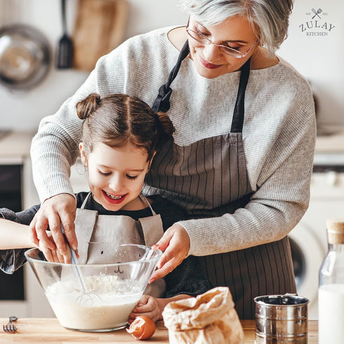 Zulay Kitchen 13-Inch Danish Dough Whisk: Stainless Steel Whisk for Sourdough, Pizza, Pastry