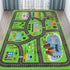 78.7"X 59", 78.7X 59 INCH) Kids Car Playmat Kids Rug for Playroom Car Mat Town City Road Traffic Rugs, Play Mat