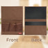 HAKACC Bedside Organizer with Hanging Pocket, Remote Holder for Bed Accessories, Brown
