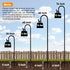 36 inches Pot-2 Packs Shepherd Hooks for Bird Feeders Outside Heavy Duty Shepherd Stand Plant Hanger Yard Hooks