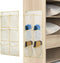 Wall Mounted Shoes Rack 2Pack/Can Store 6Pairs of Sneakers,with Sticky Hanging Mounts,