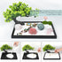 Artcome Japanese Zen Sand Garden for Desk - Home, Office Desk Accessories - Crafted Meditation Therapy Rectangle Tray