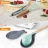 3 Pack Large Silicone Spoon Rest for Stove Top, Heat Resistant Cooking Spoon Holder for Kitchen Utensils