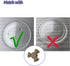 2 Pcs 0.59" Microwave Turntable Coupler, Microwave Oven Turntable Roller Guide Support with"D" Port, (Shaft Length:0.59" / 16mm)