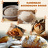 Complete Sourdough Starter Kit, Sourdough Bread Baking Supplies, Banneton Bread Proofing Basket with Glass Sourdough