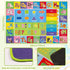 DINSUMRUG 78.7X59 INCH) Kids Rug for Playroom, ABC Carpet Educational Play Mat for Kids, Preschool Rugs ABC Numbers