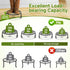 8" 9" 10" 11" 4-Pack Wrought Iron Plant Stands for Outdoor & Indoor Use, Heavy Duty Rustproof Metal Pot Stand Holder