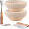 Proofing Baskets for Sourdough Bread Making, Dough Proofing Bowls Kit, Set of 2, 8.5 inch