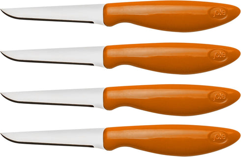 Joie 26028 Stainless Steel Flexible Paring/Garnishing Knives (Set Of 4) Colors Vary by Joie