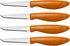 Joie 26028 Stainless Steel Flexible Paring/Garnishing Knives (Set Of 4) Colors Vary by Joie