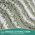 HOMEIDEAS Cationic-Dye Bathroom Rugs Sets, 2 Piece Chenille Soft Non Slip Machine Washable Bath Mats