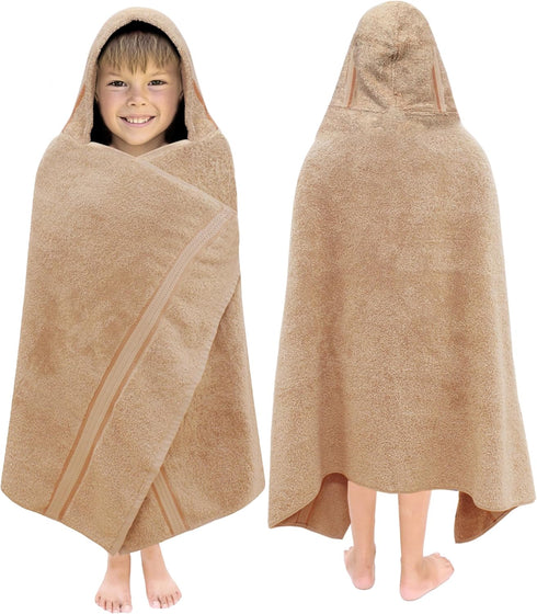 ORIGINAL KIDS Hooded Bath Towel Wrap - Ultra Soft 100% Cotton Terry Large Oversized