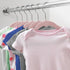 50 11" Casafield Velvet Baby Hangers - Size for Infant & Toddler Clothes - Light Pink