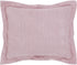 Better Trends Jullian Collection Standard Sham, 100% Cotton Tufted, Super Soft Lightweight, Pink Bold Stripes