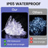 33FT 100LED 8 IP65 (New) Rope Lights Outdoor, Light Modes Outdoor Tube Lights, Waterproof Copper Fairy String Lights